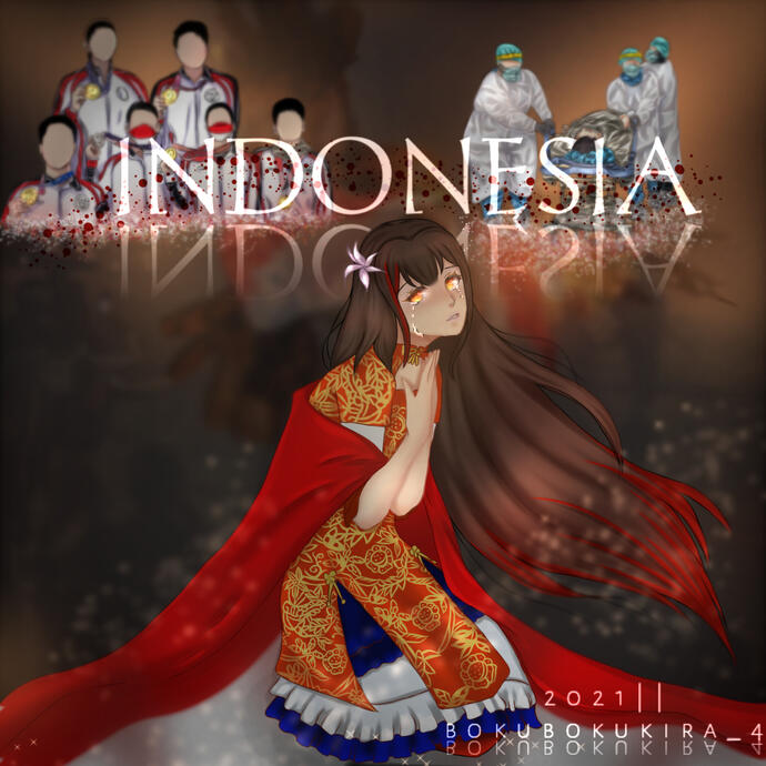 Art for a certain day such as independence day will be deducted at the price of Rp5RB