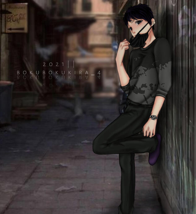 Full body (Simple background Second example)